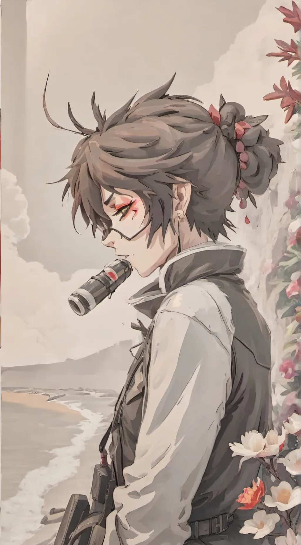 ai character: Bite of 83 background