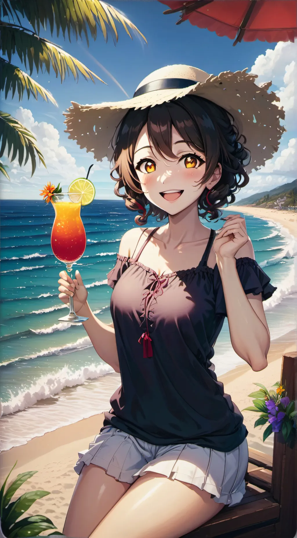 ai character: ella background