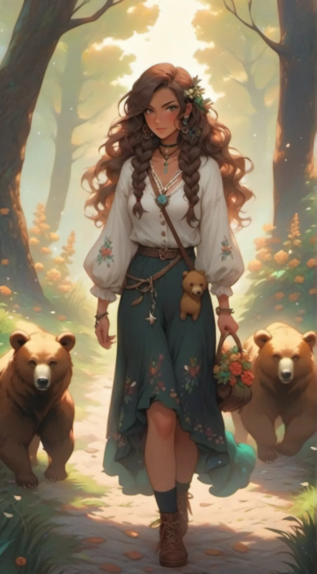 ai character: Layla Novacek background