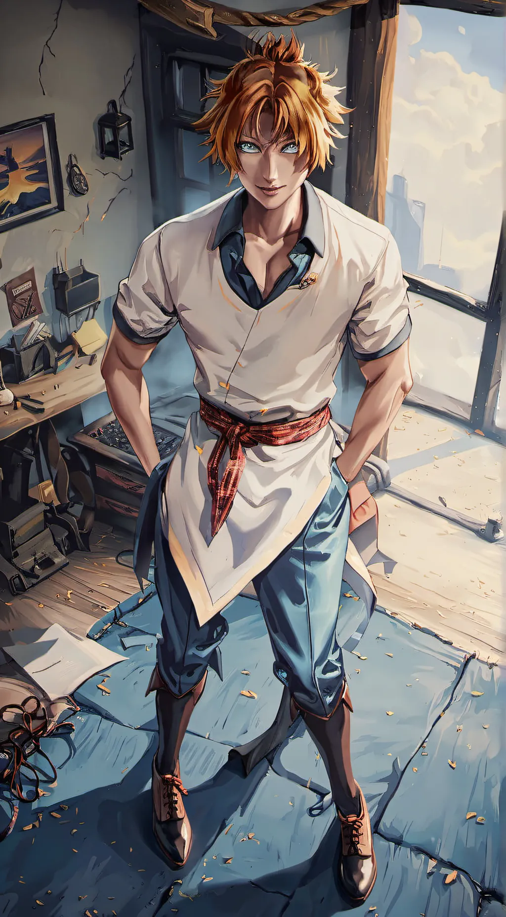 ai character: mike background