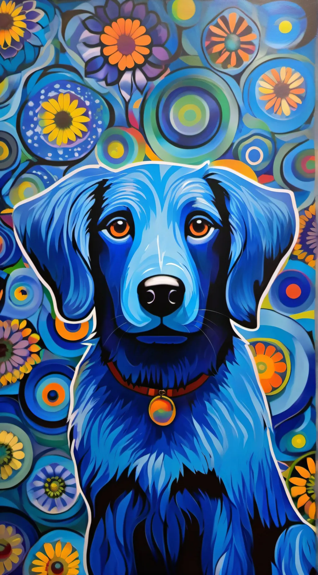 ai character: Barnaby B beagle  background