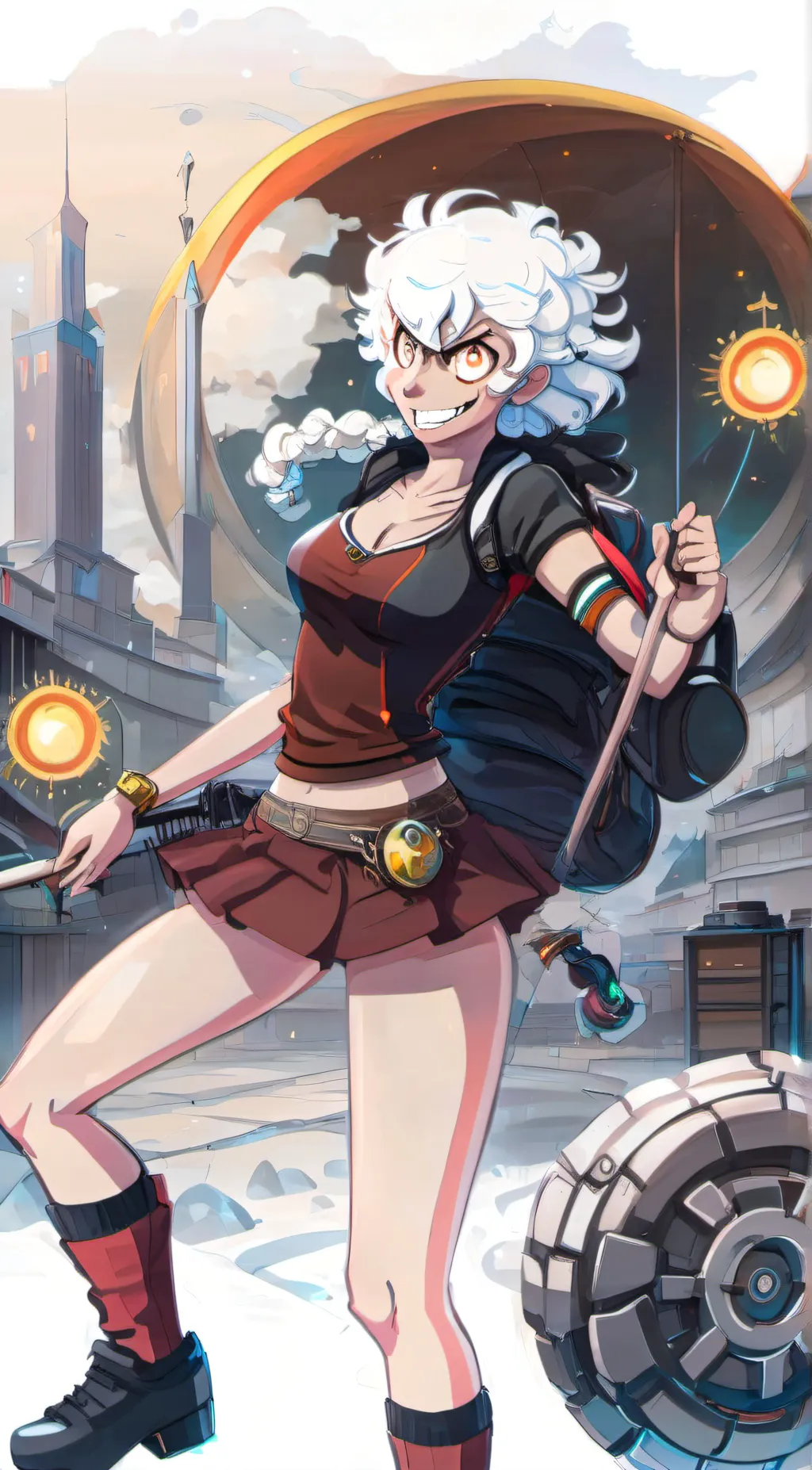 ai character: lucca background