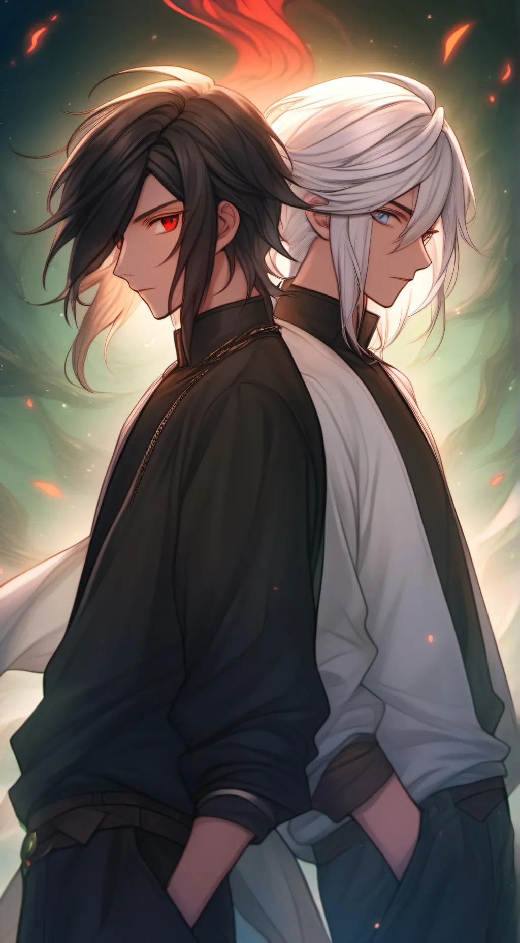 ai character: Higan & Yuri background