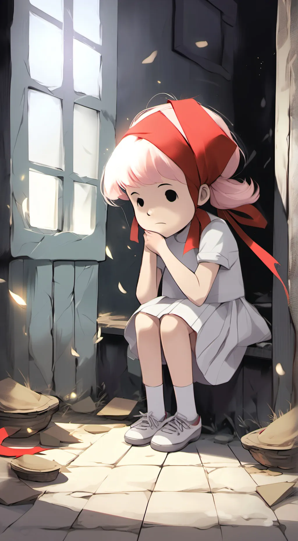 ai character: Gangle (human) background