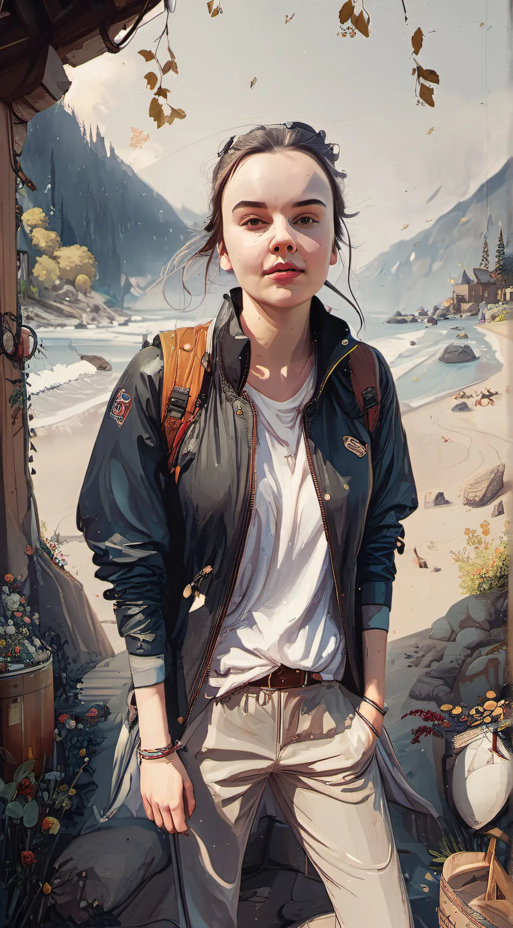 ai character: Bella background