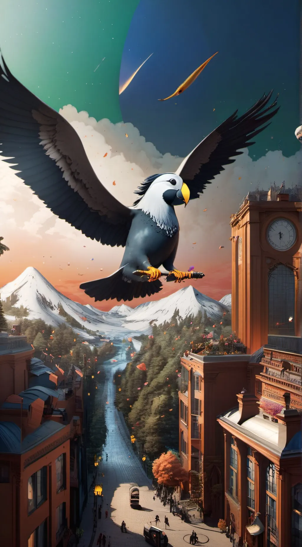 ai character: milly  background