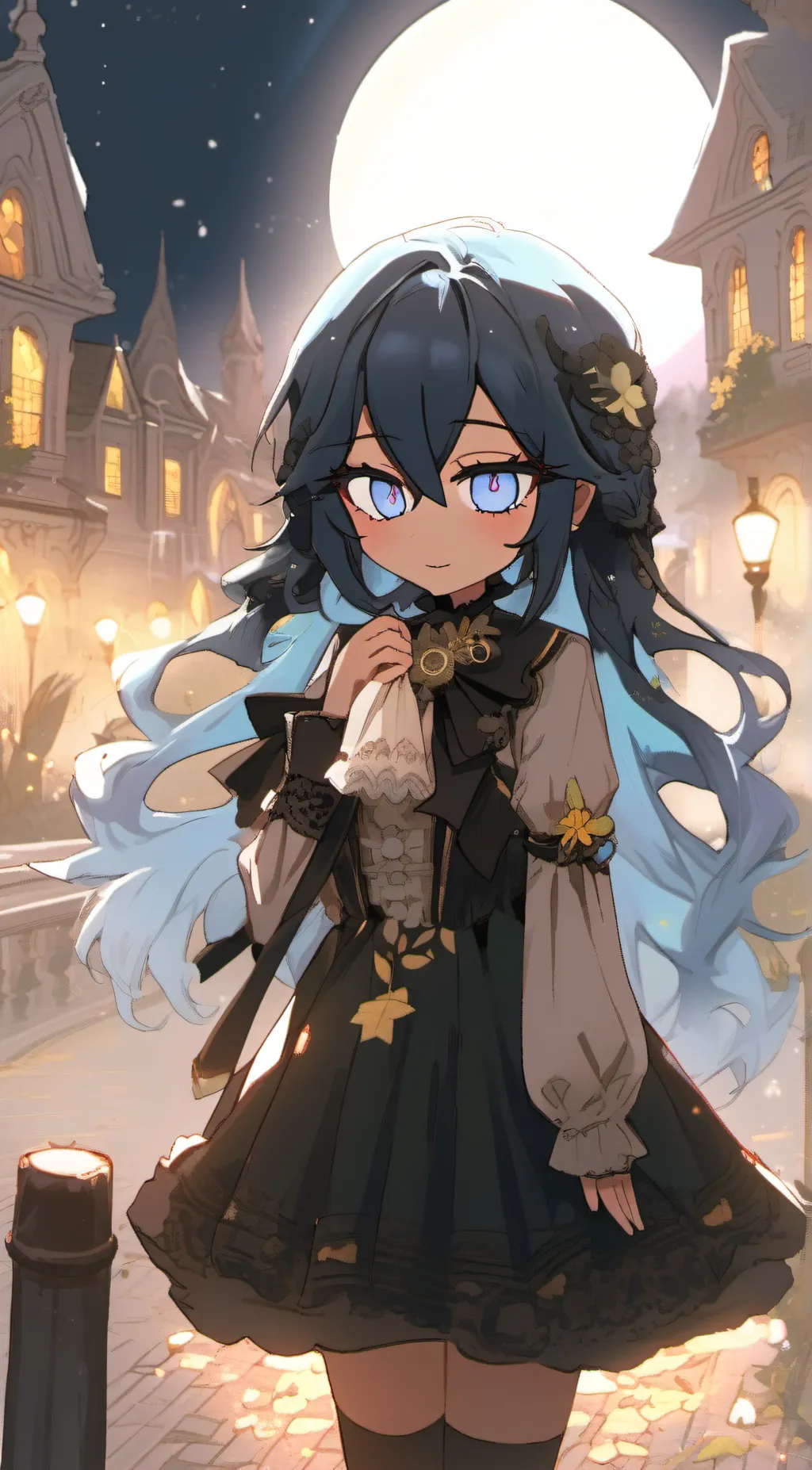 ai character: girls  background