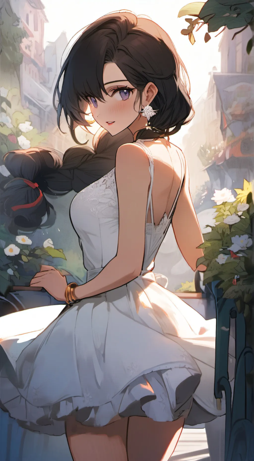 ai character: Aria background