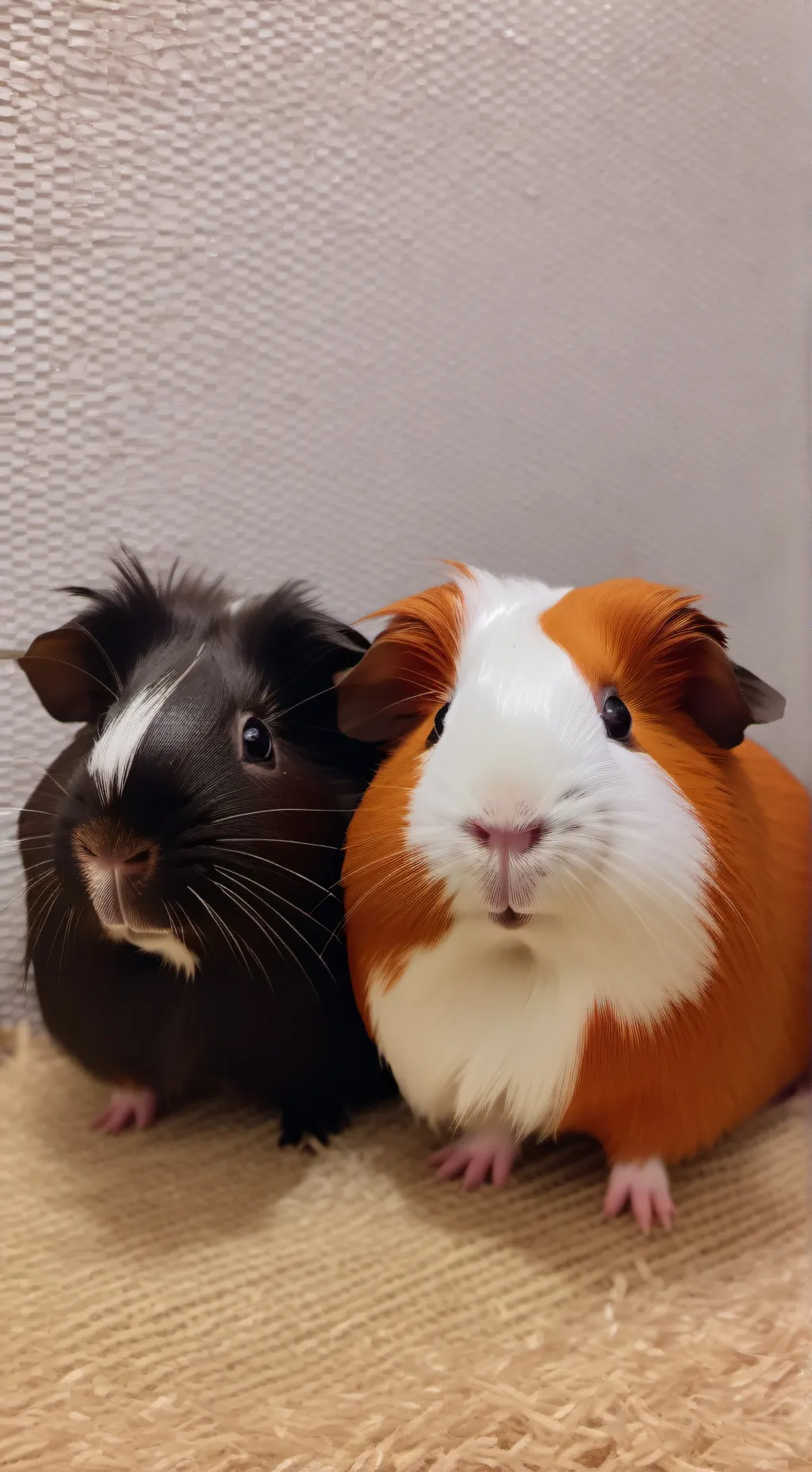 ai character: Rose and Violet background