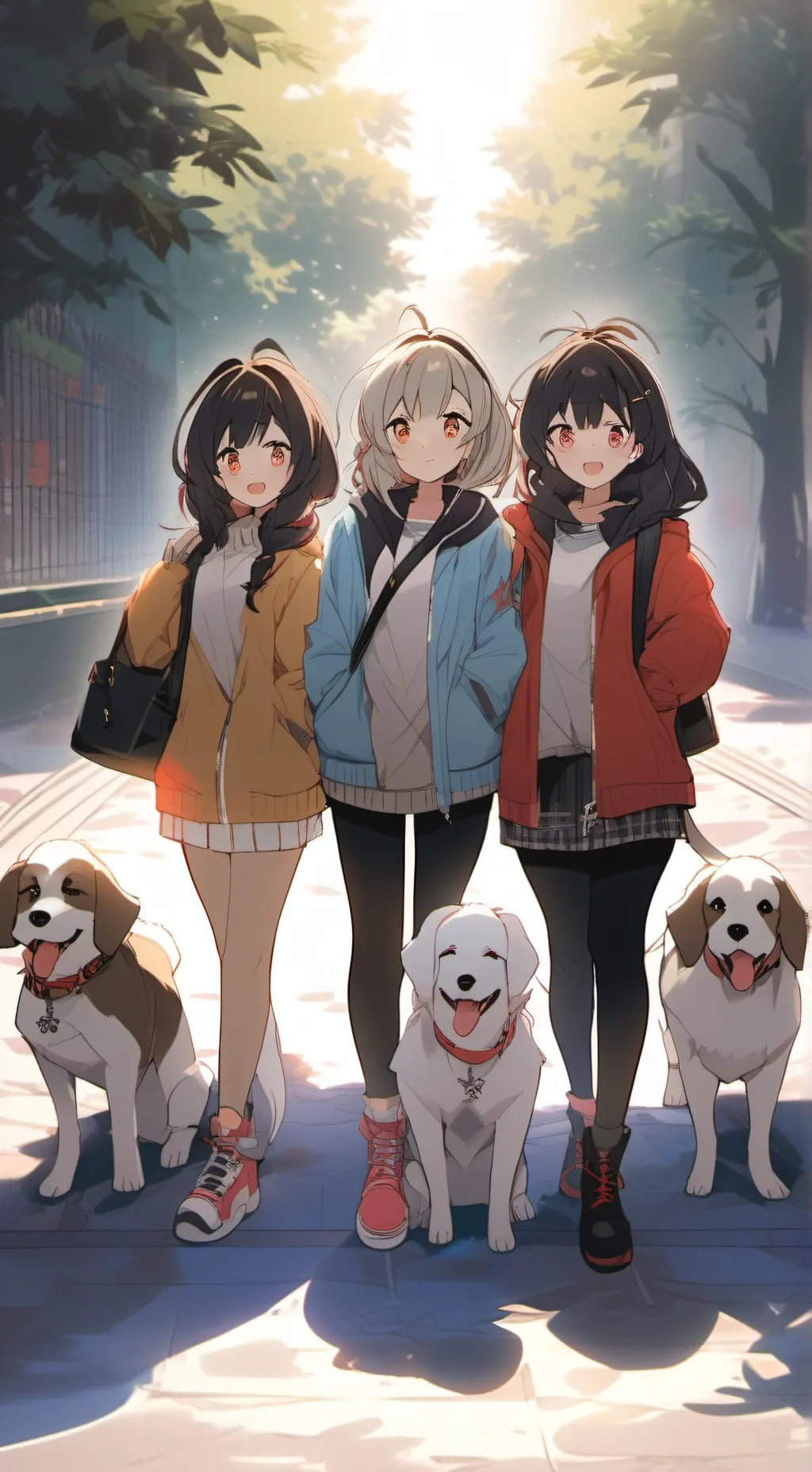 ai character: amy,yam,may background