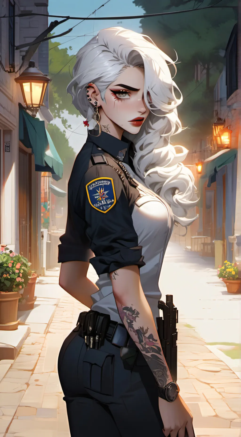 ai character: kassy background