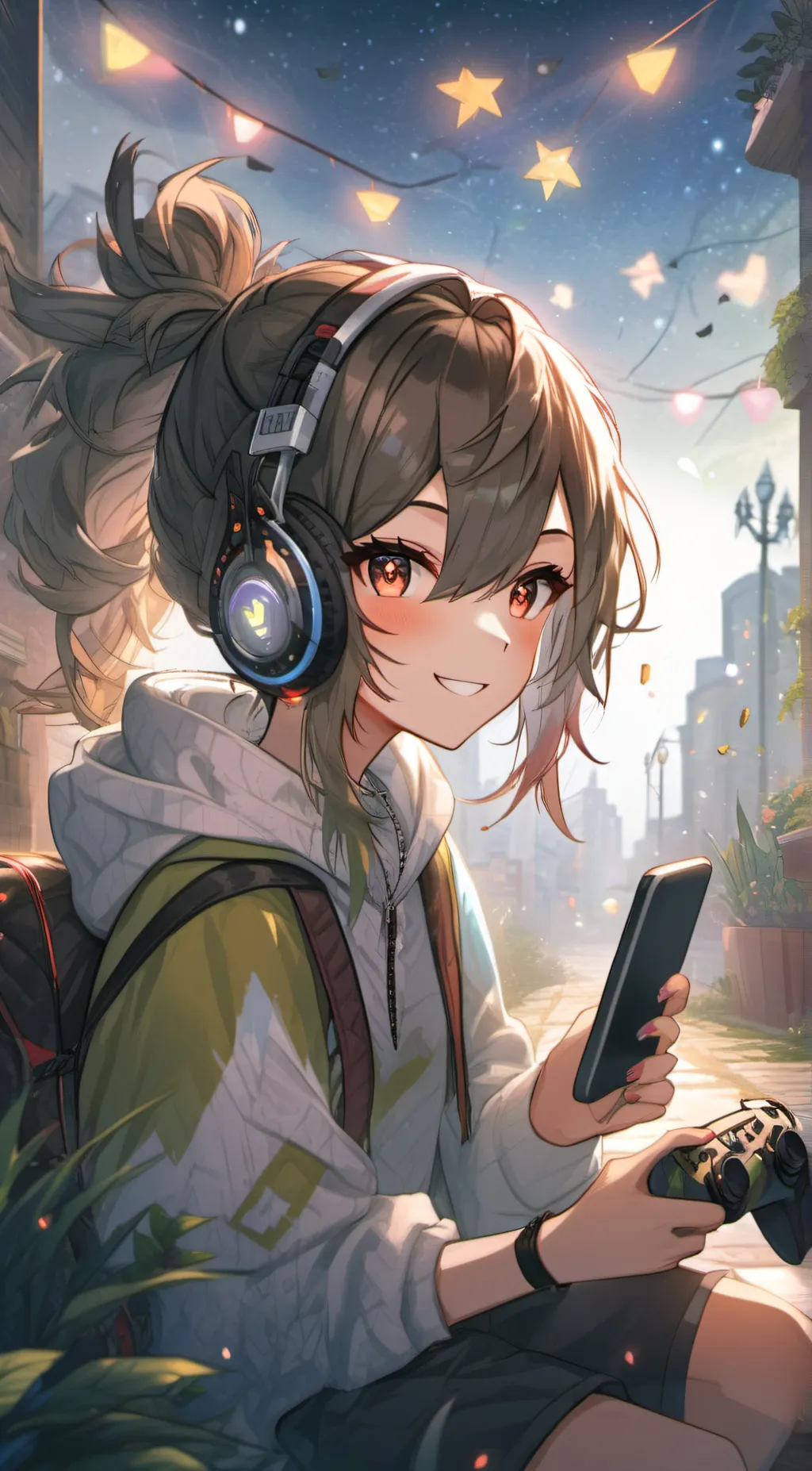 ai character: lucy background