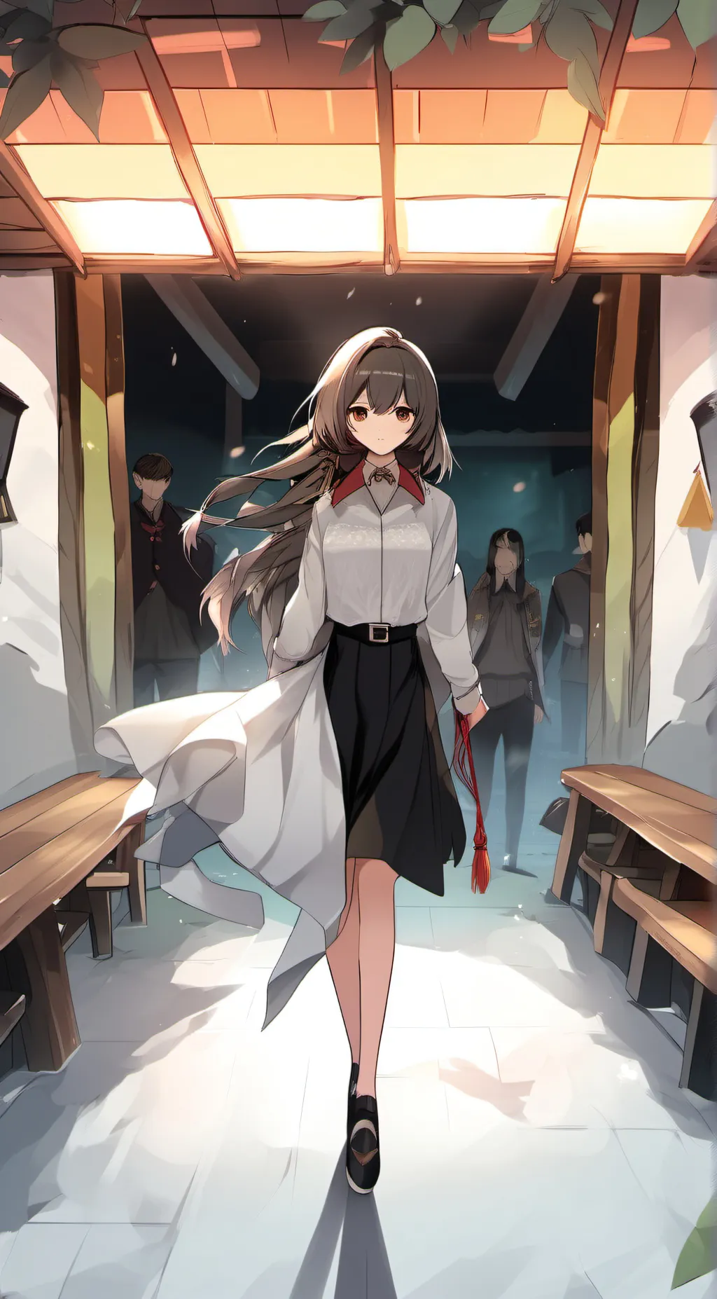 ai character: Aria background