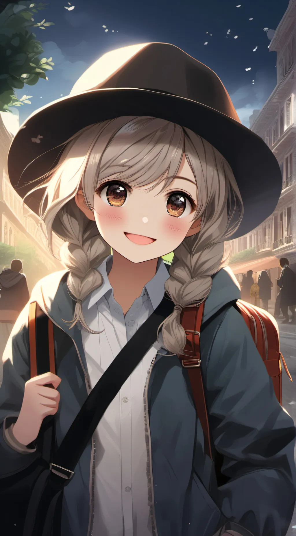 ai character: harminy background