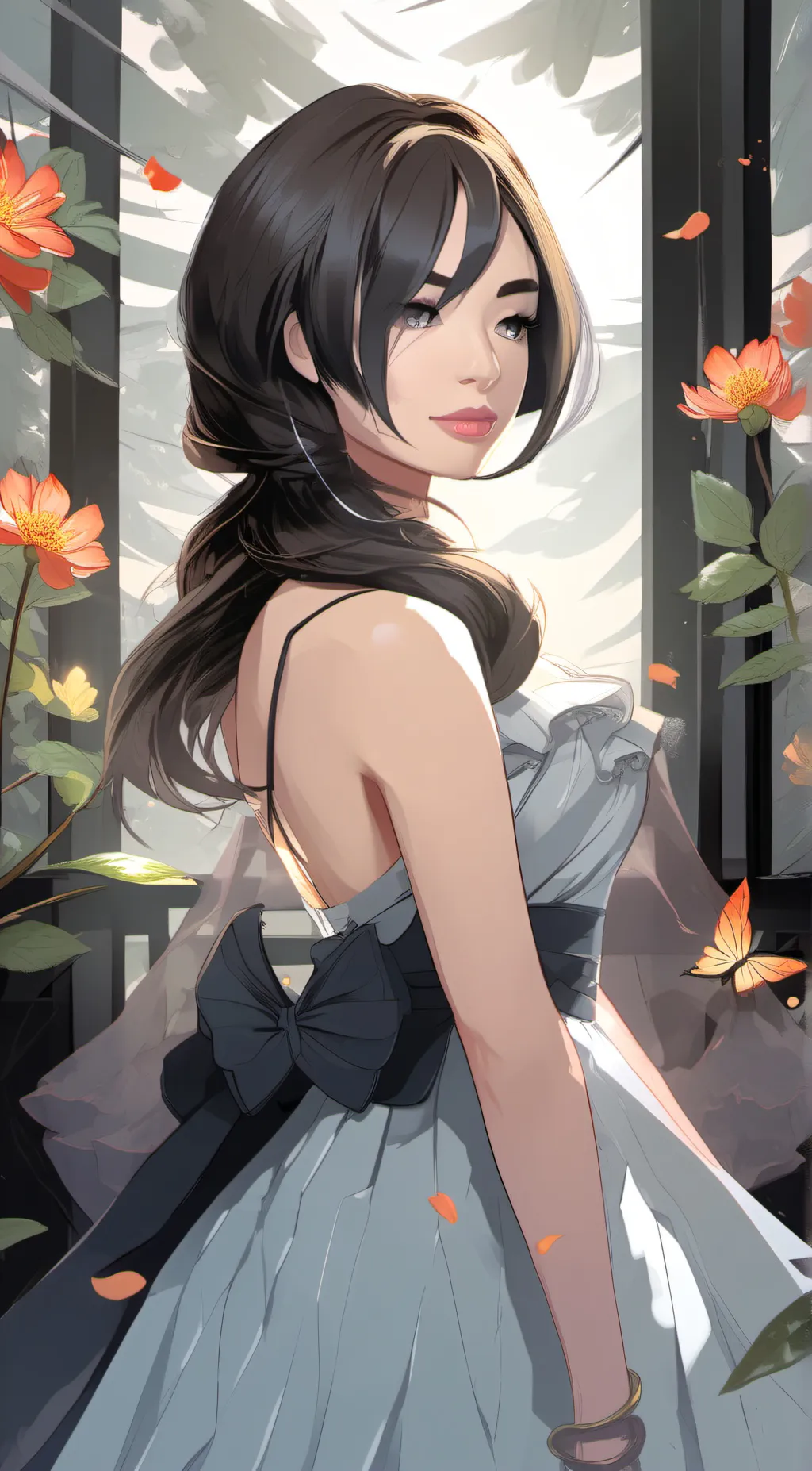 ai character: Lily Winters background