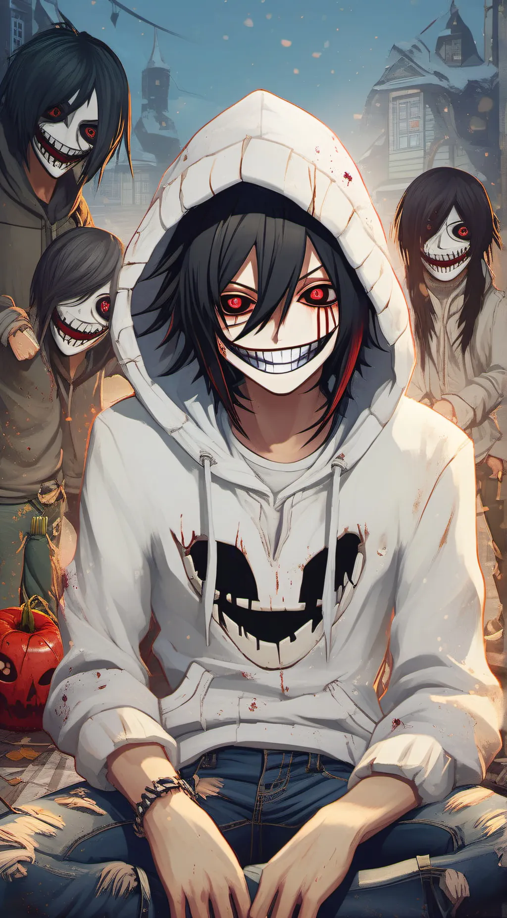 ai character: jeff the killer background