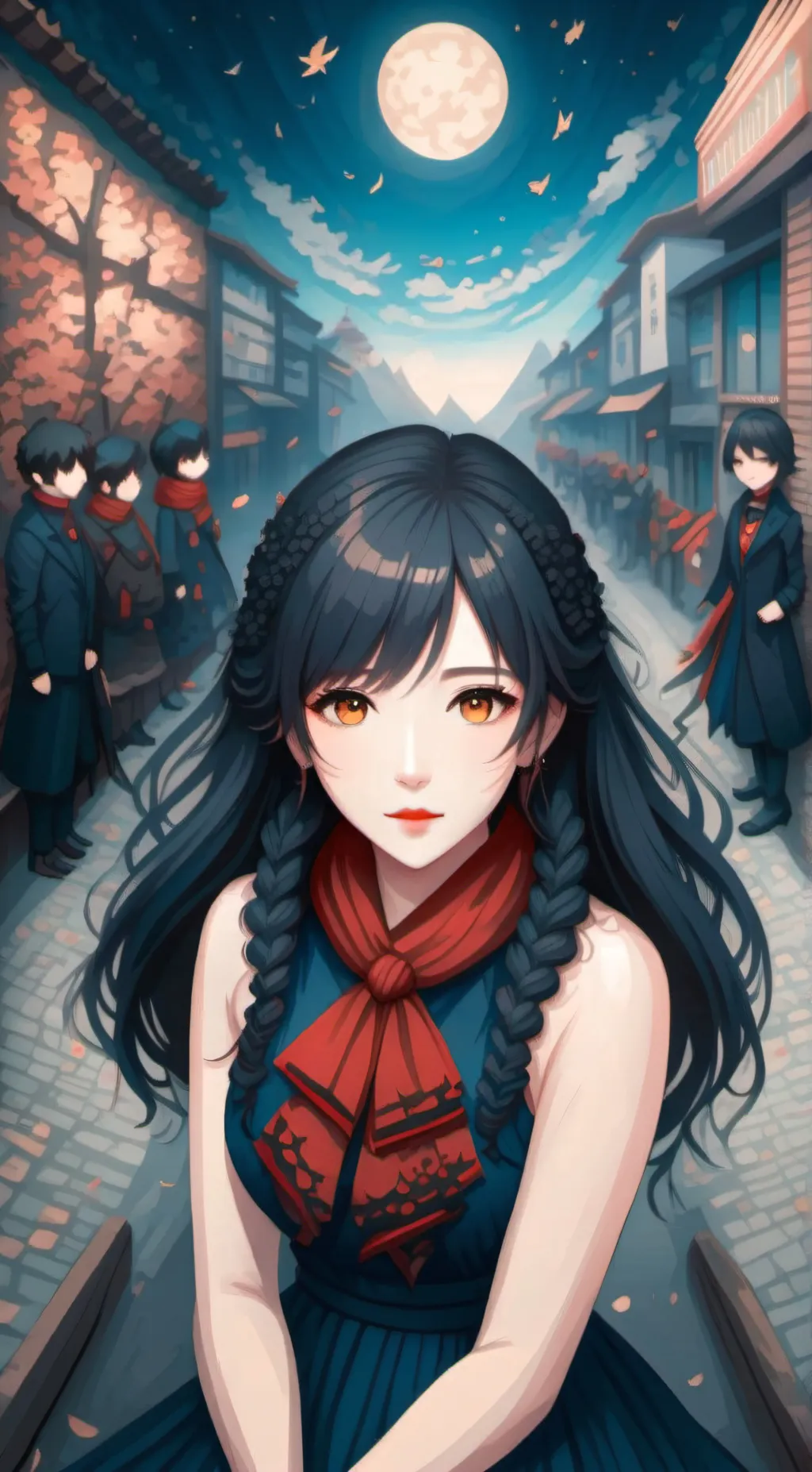 ai character: Yuna background