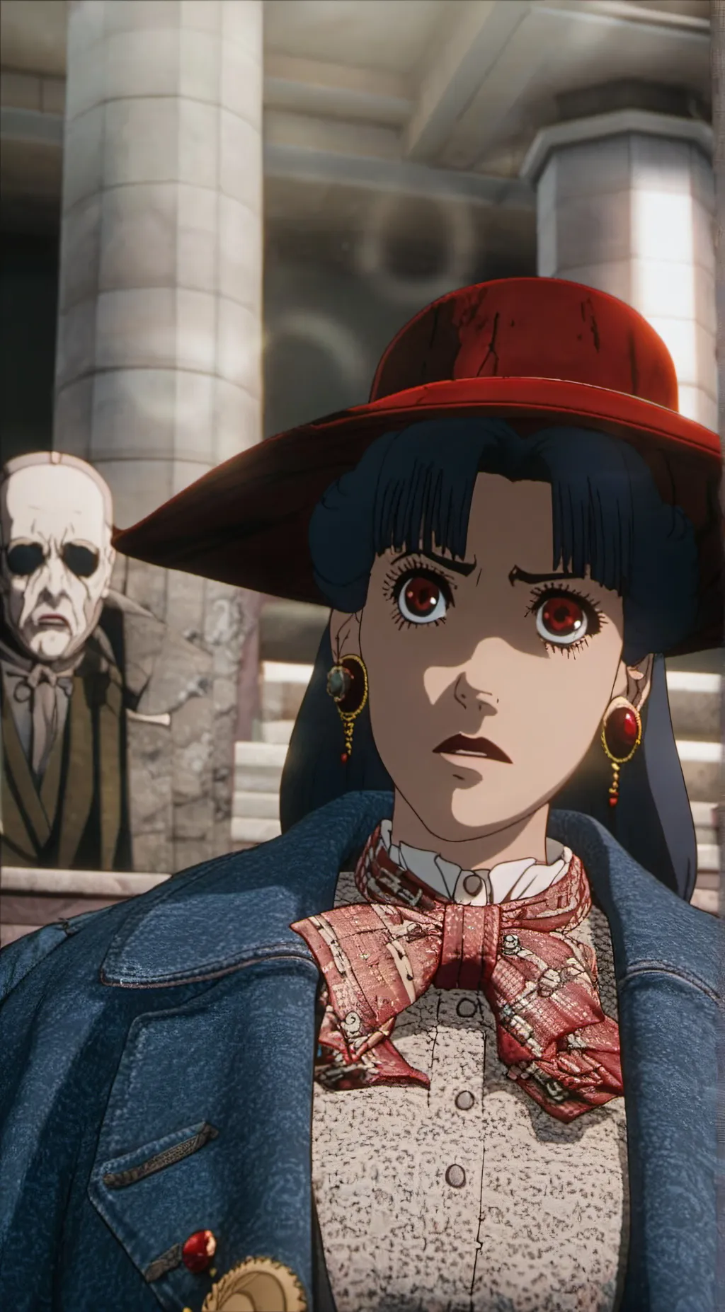 ai character: Pomni  background