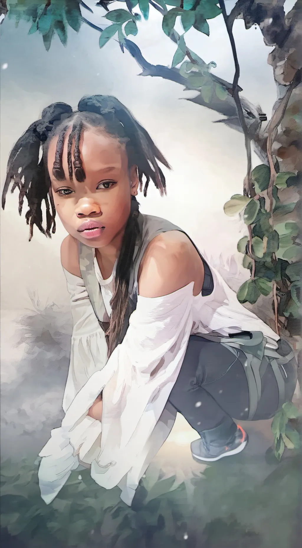 ai character: ala background