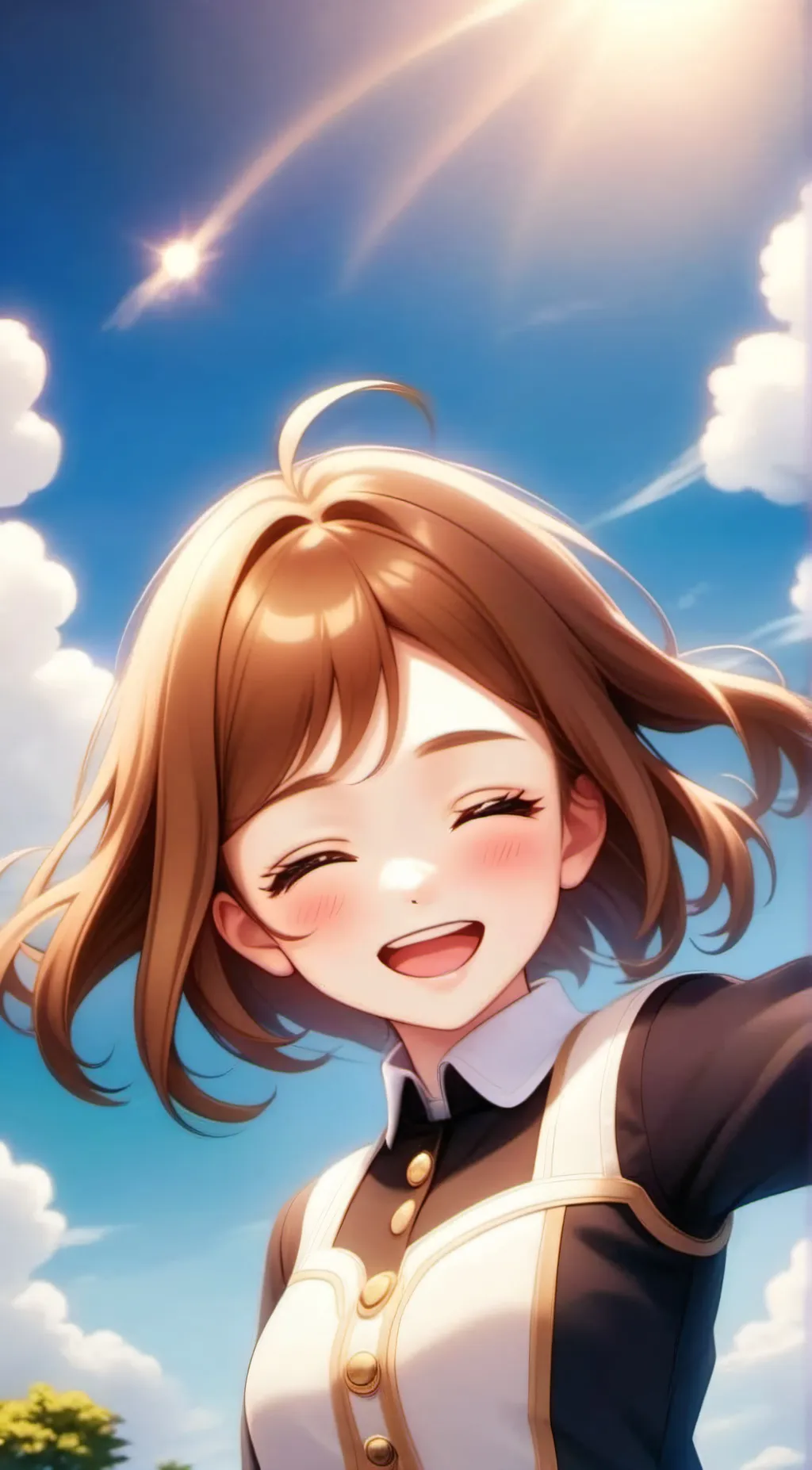 ai character: Ochako Uraraka background