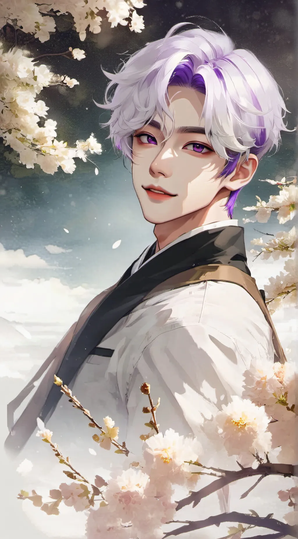 ai character: ♡・Adamや」 background