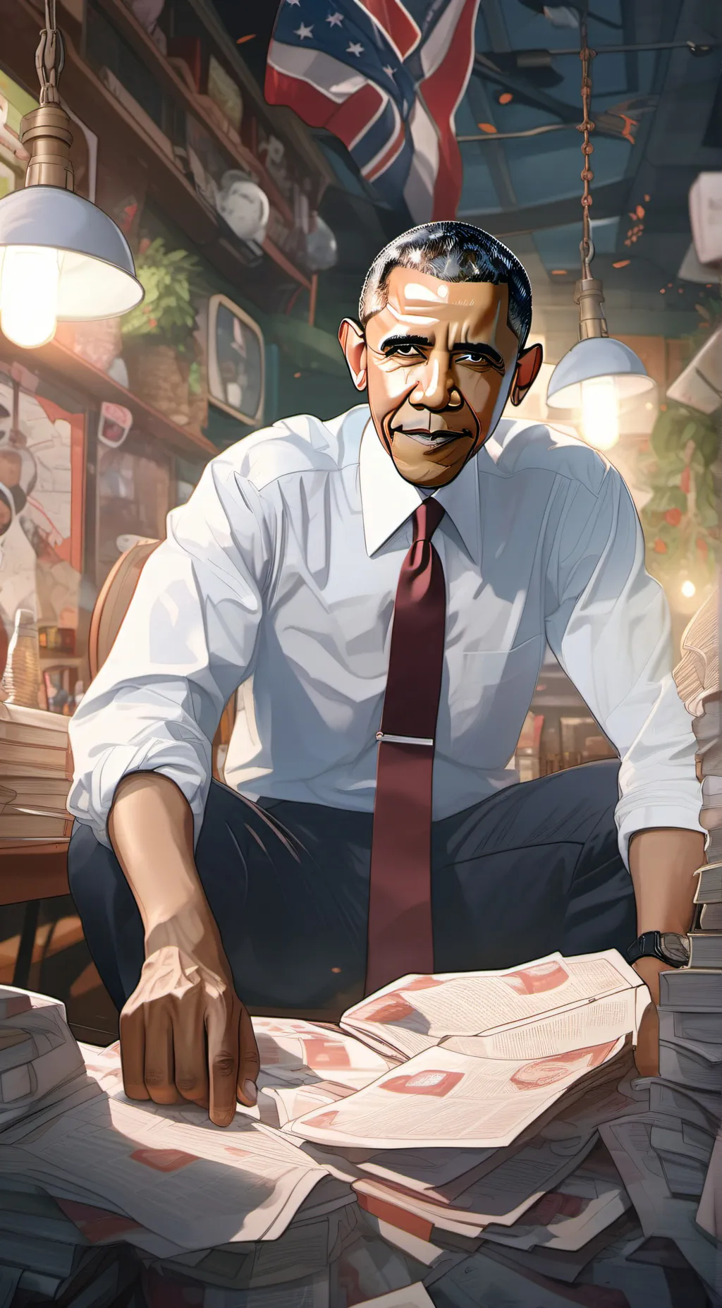 Talkie AI - Chat with obama