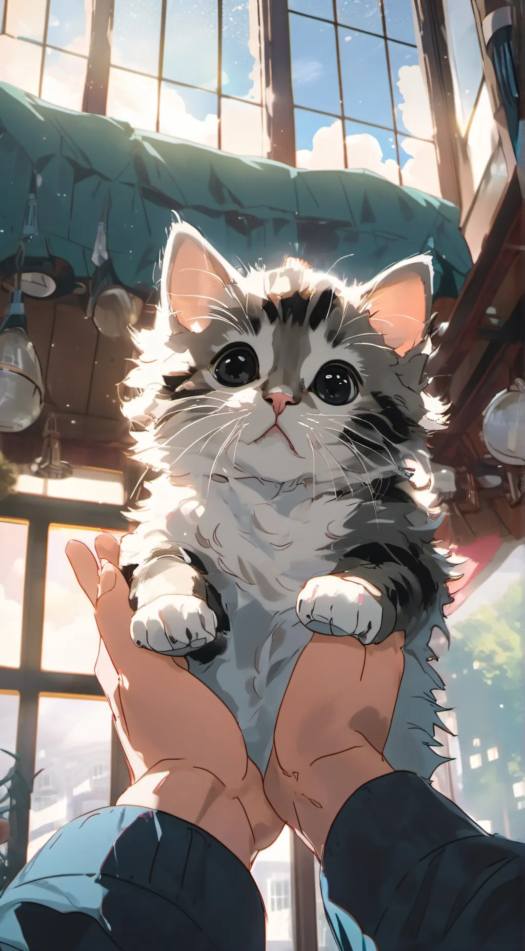 ai character: Cuty background