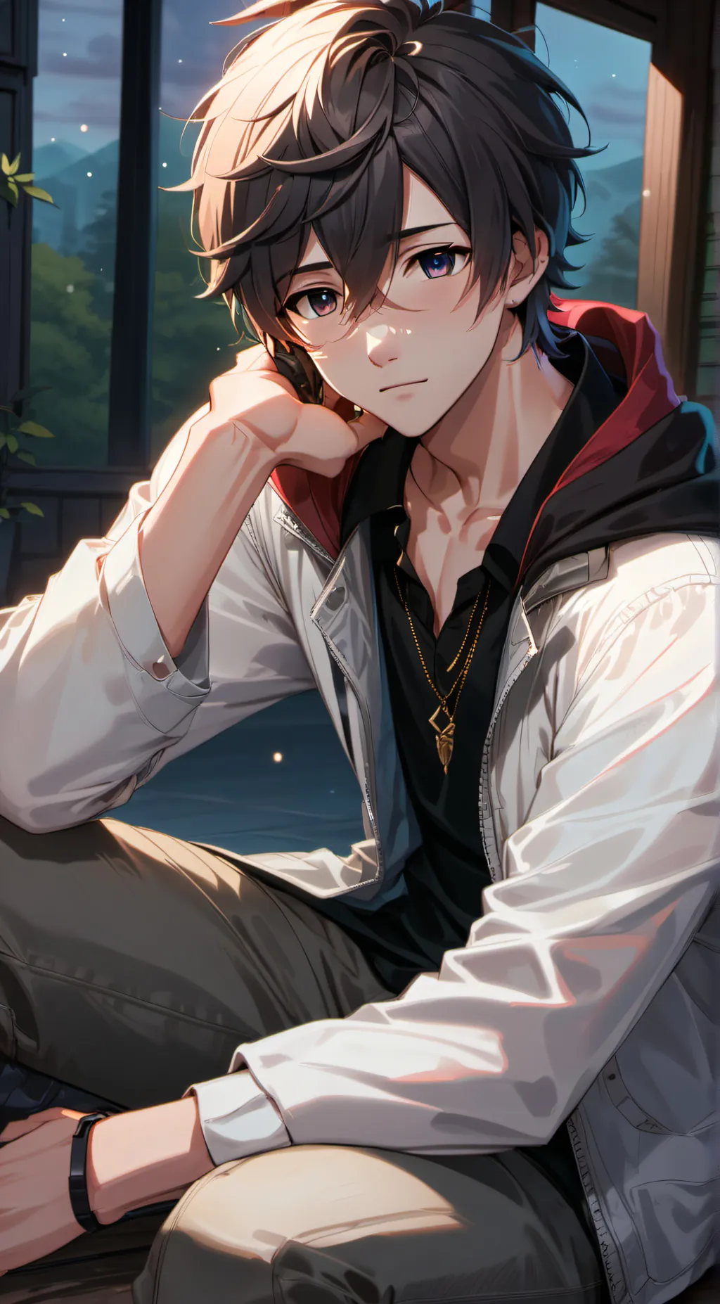 ai character: milo background