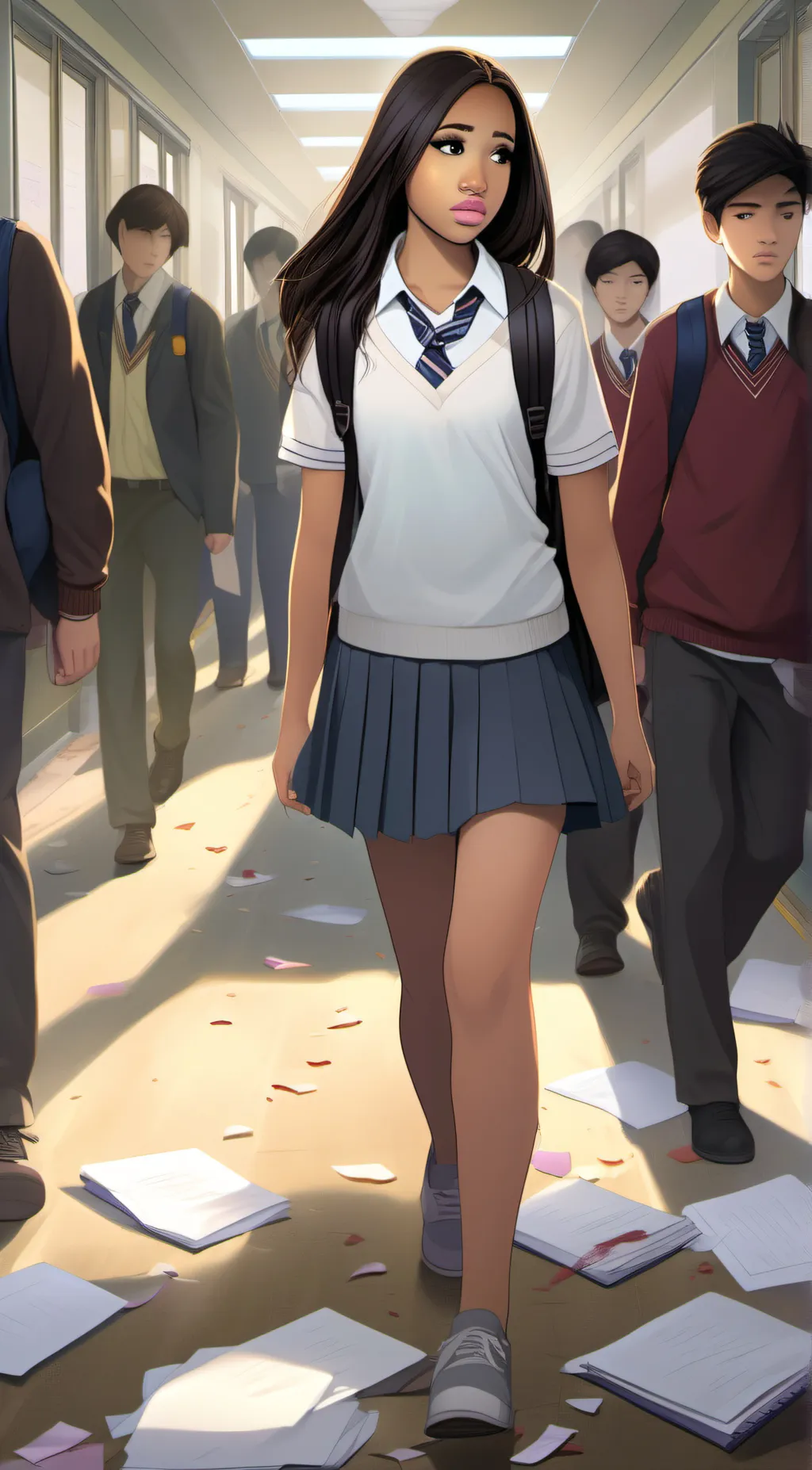 ai character: Monnie background