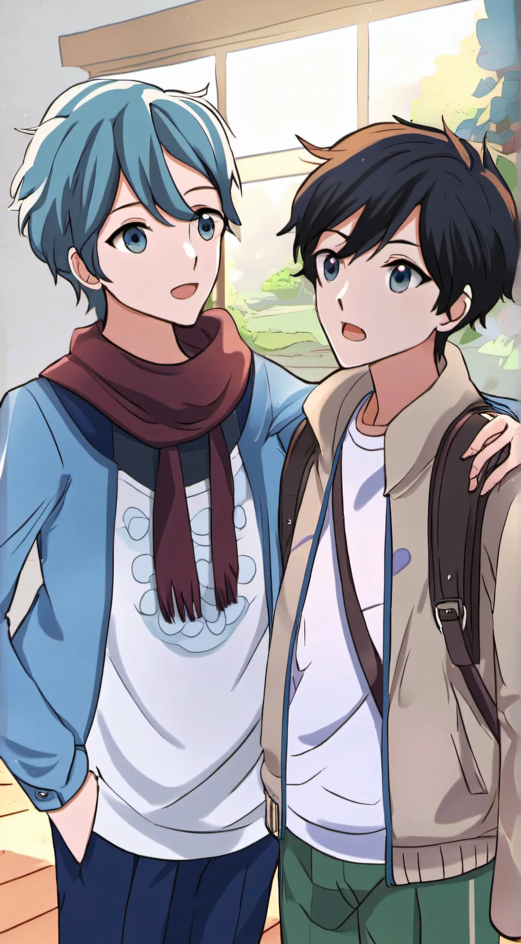 ai character: jail background