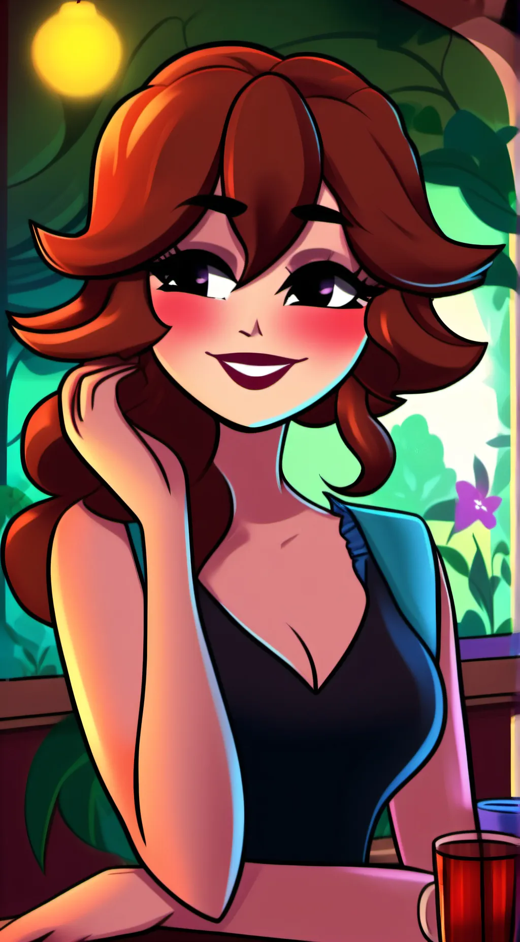 ai character: Girlfriend background