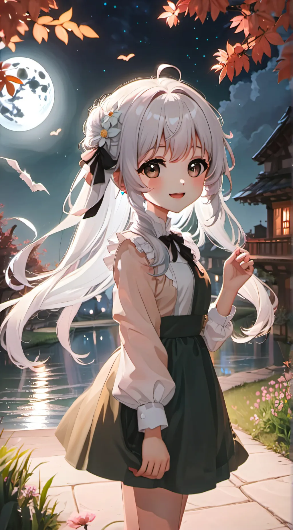 ai character: Maya  background