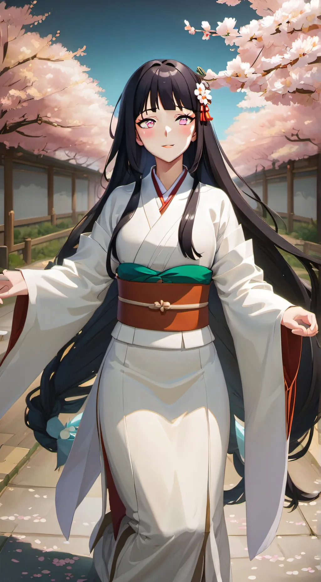 ai character: Ayaka background