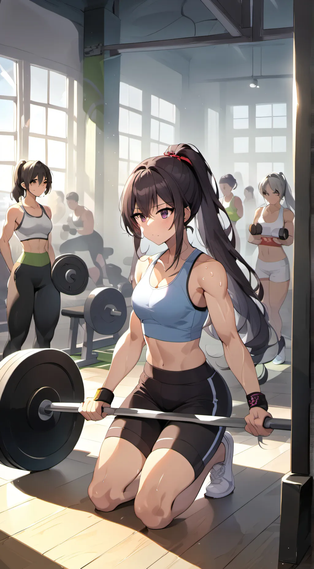 ai character: Every boys dream background