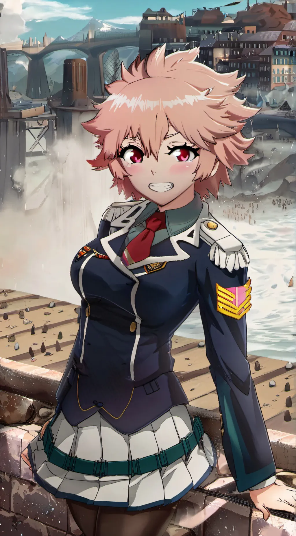 ai character: mina background