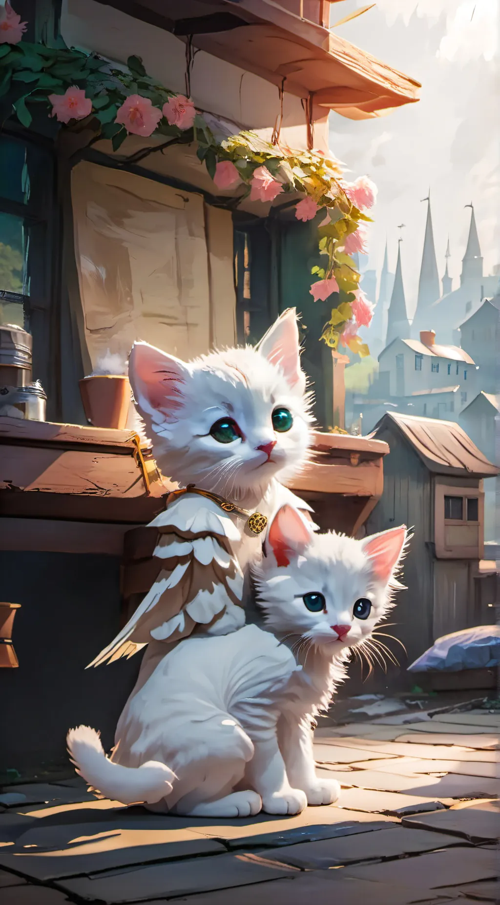 ai character: Kittys Boss  background