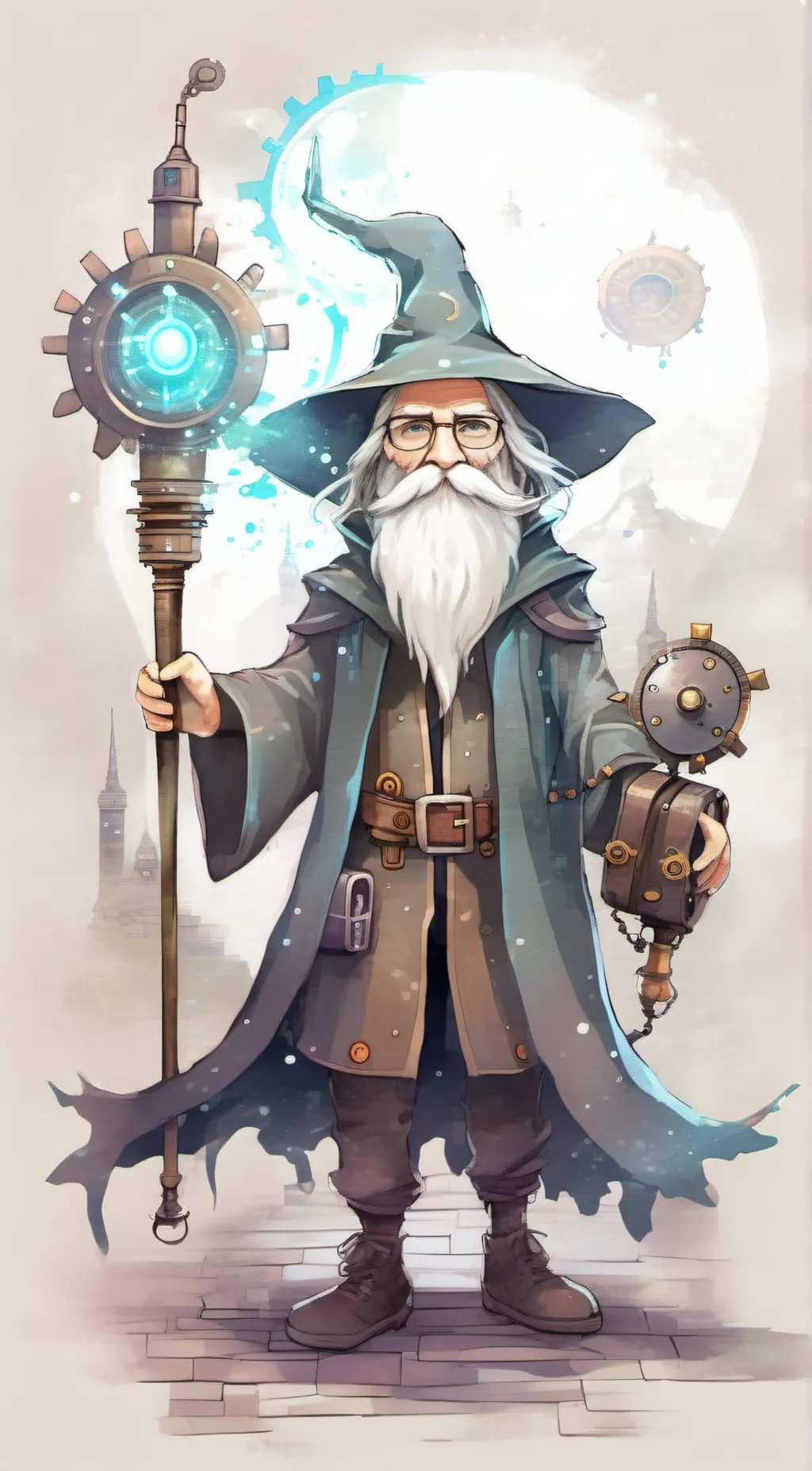 ai character: The Tinkerer background