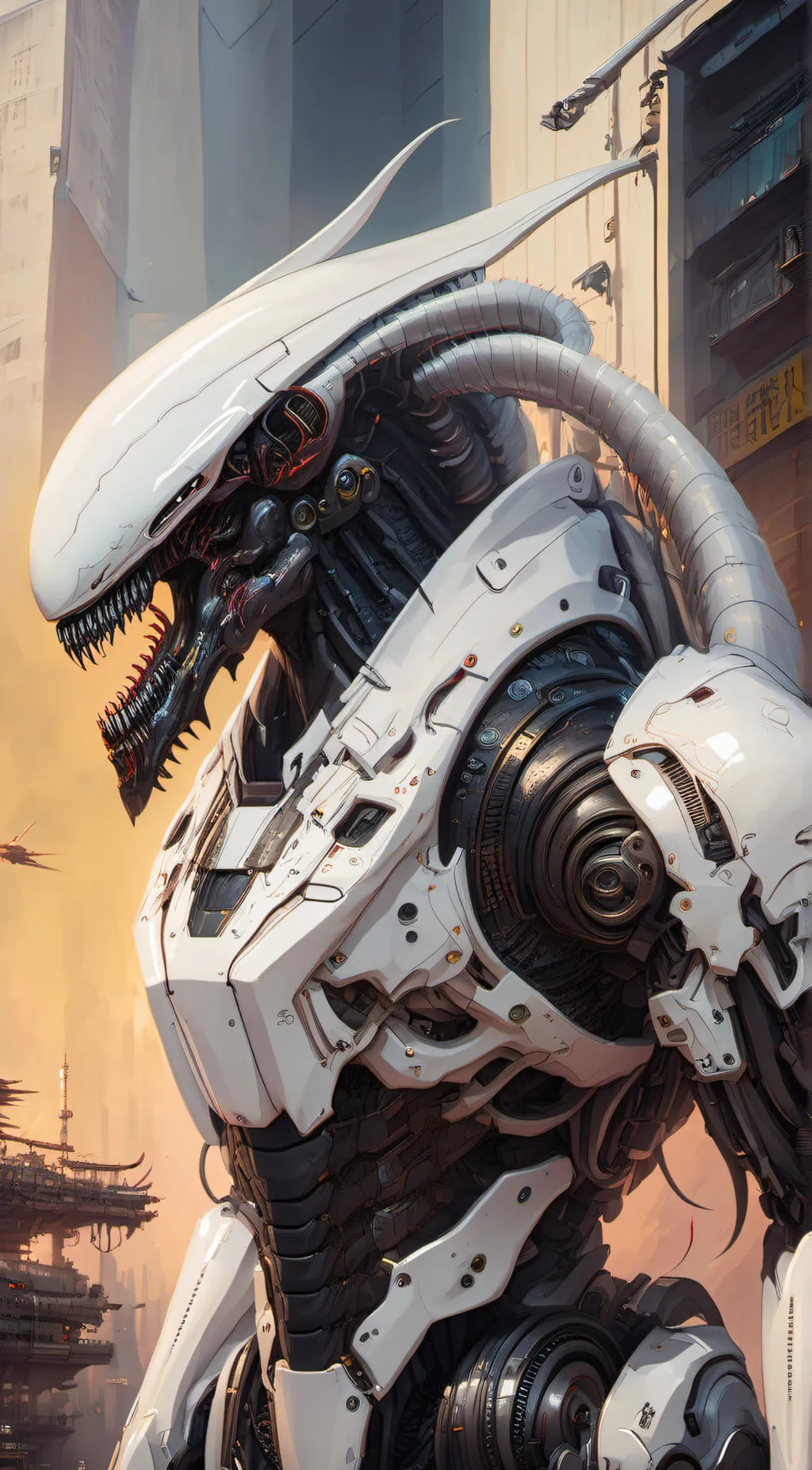 ai character: Xenotech I.I. background