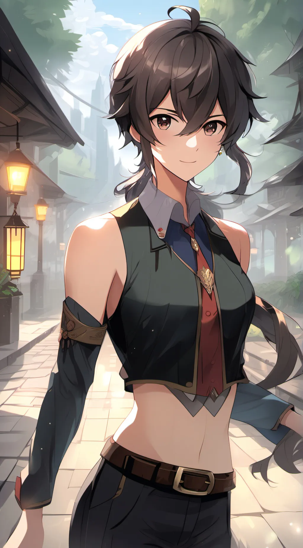 ai character: lina background