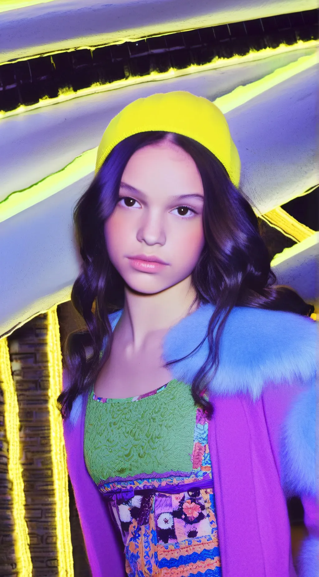 ai character: oliva  background