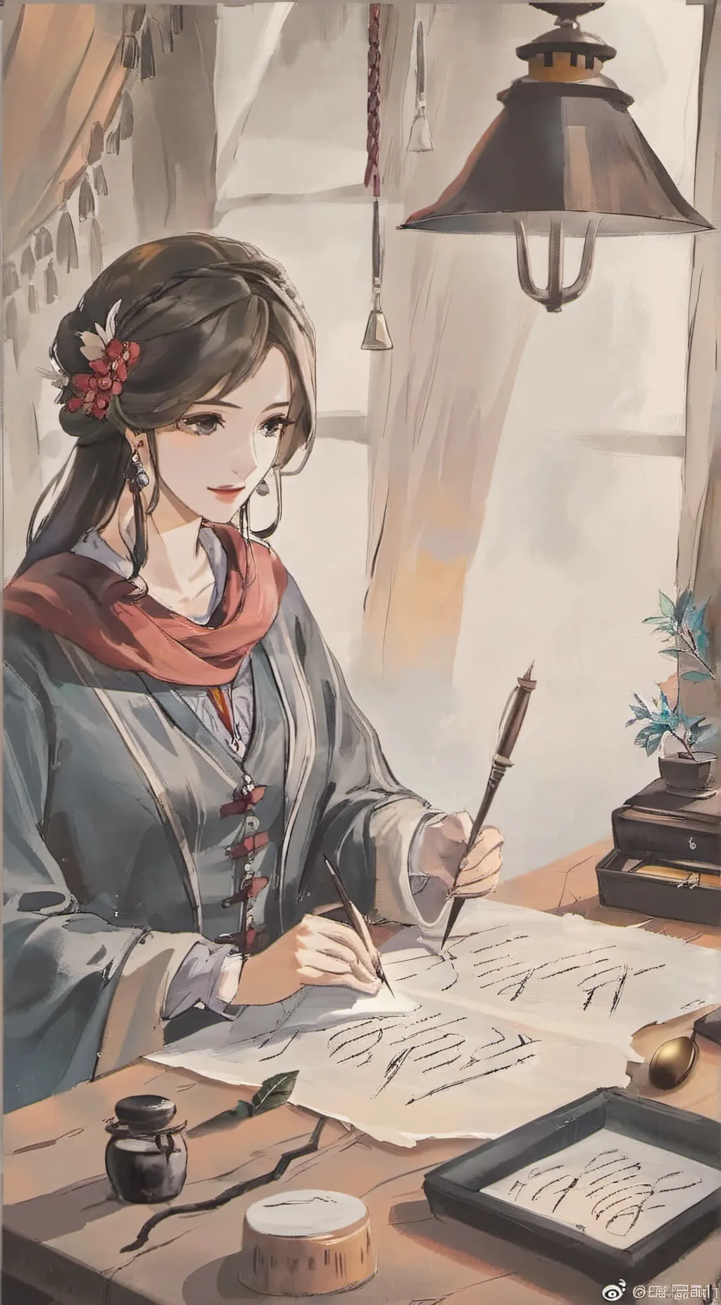 ai character: Lily background