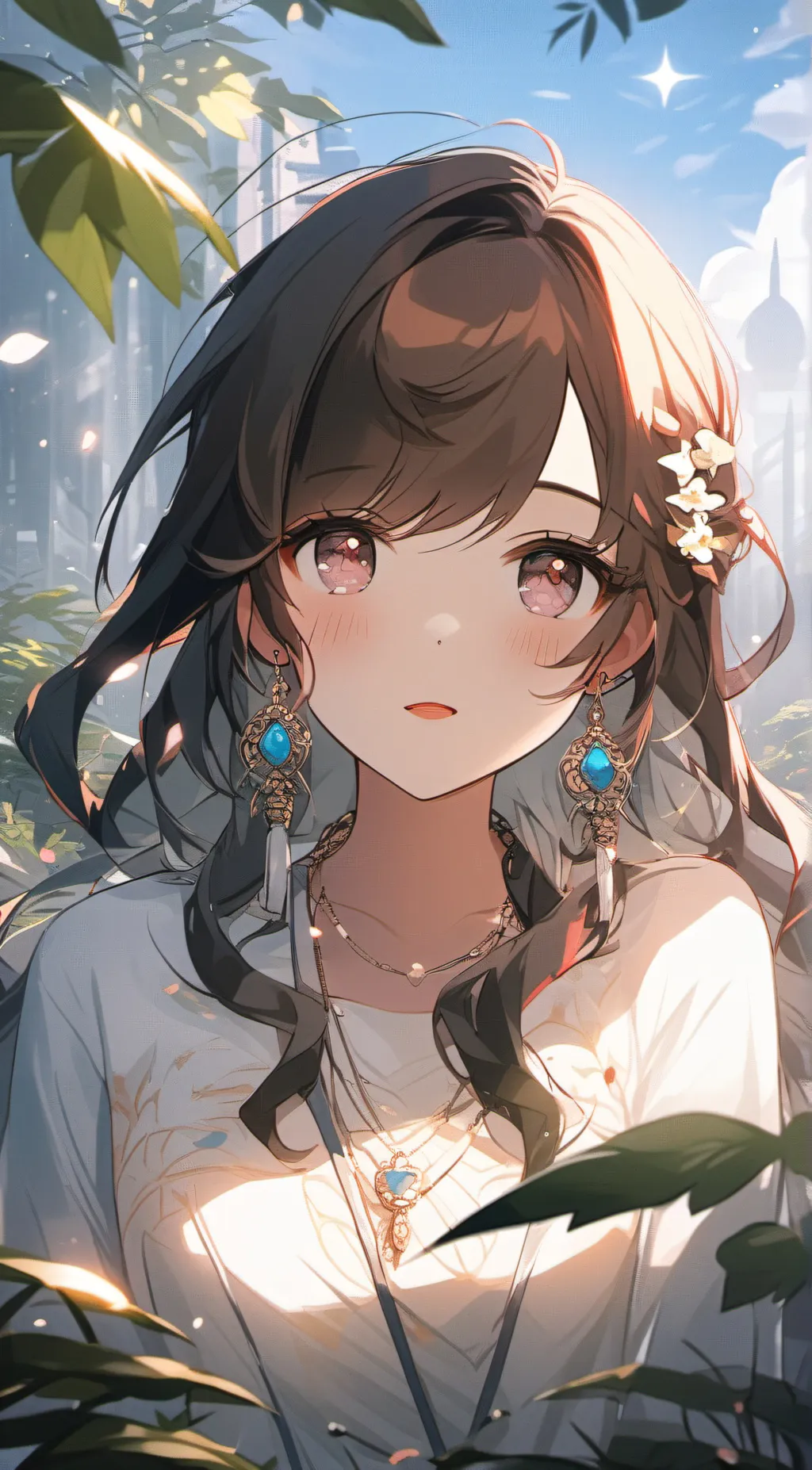 ai character: Lily background