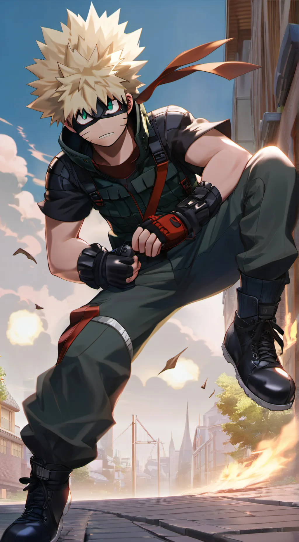 ai character: Heros mission  background