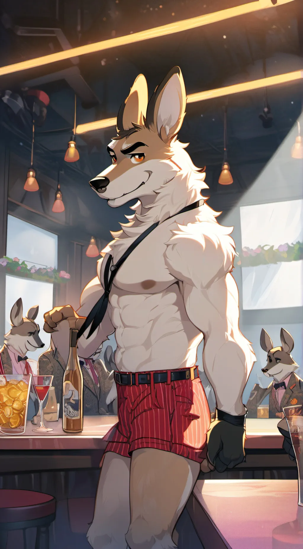 ai character: bartender background