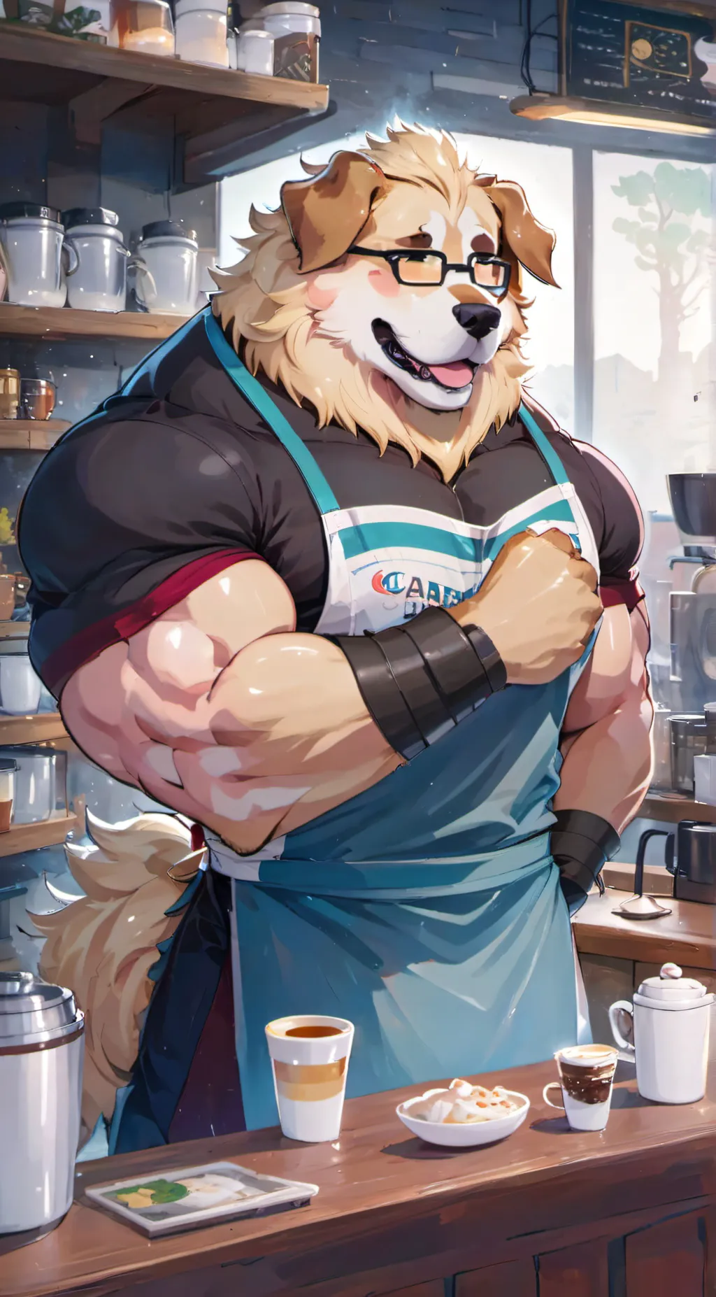 ai character: Barry Goldehart background