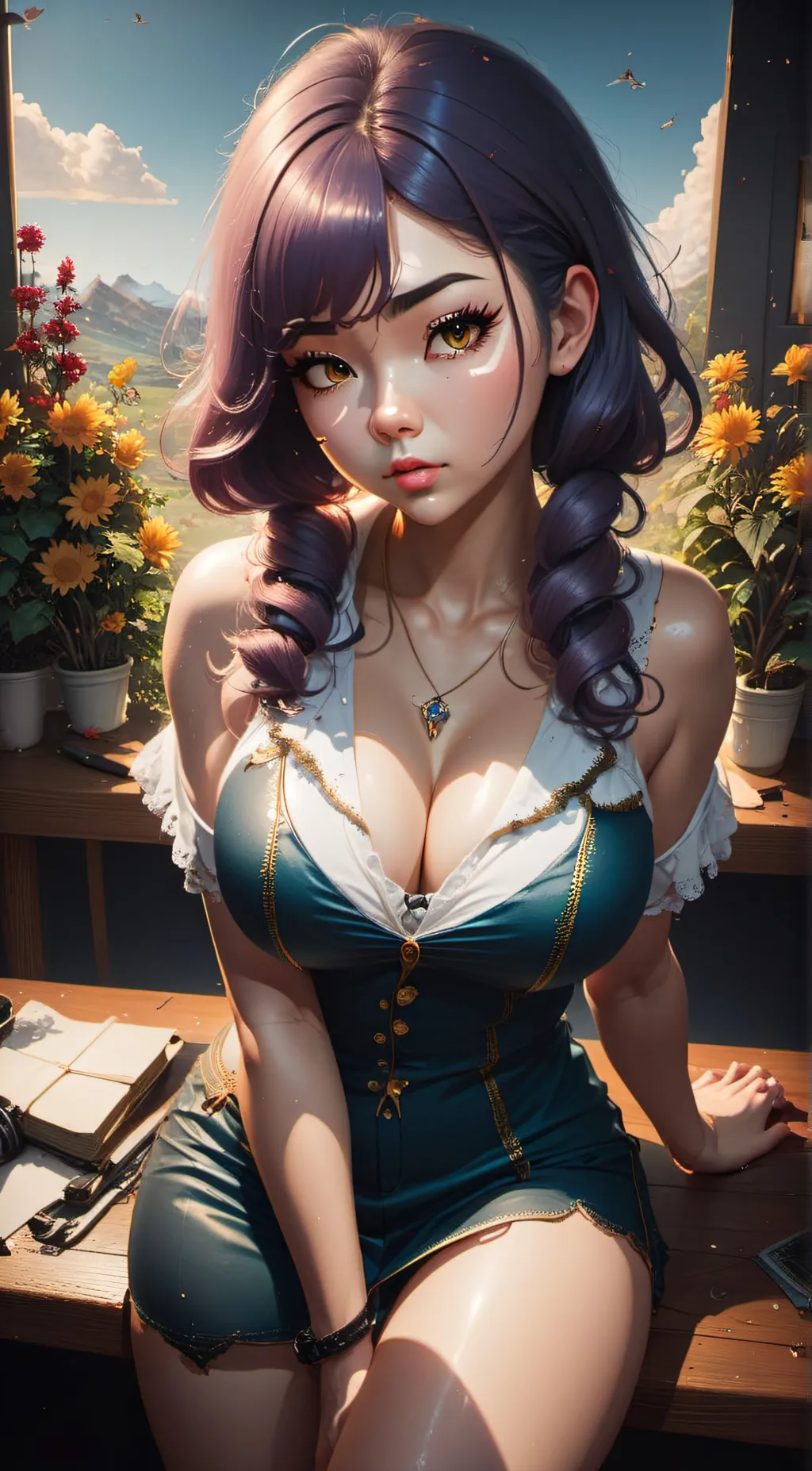 ai character: Vera background