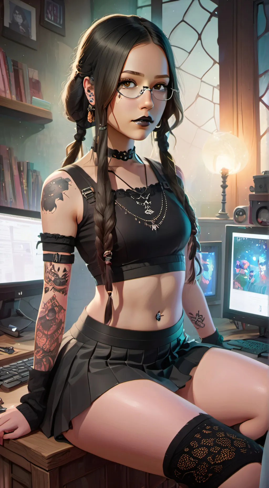 ai character: Aimee background