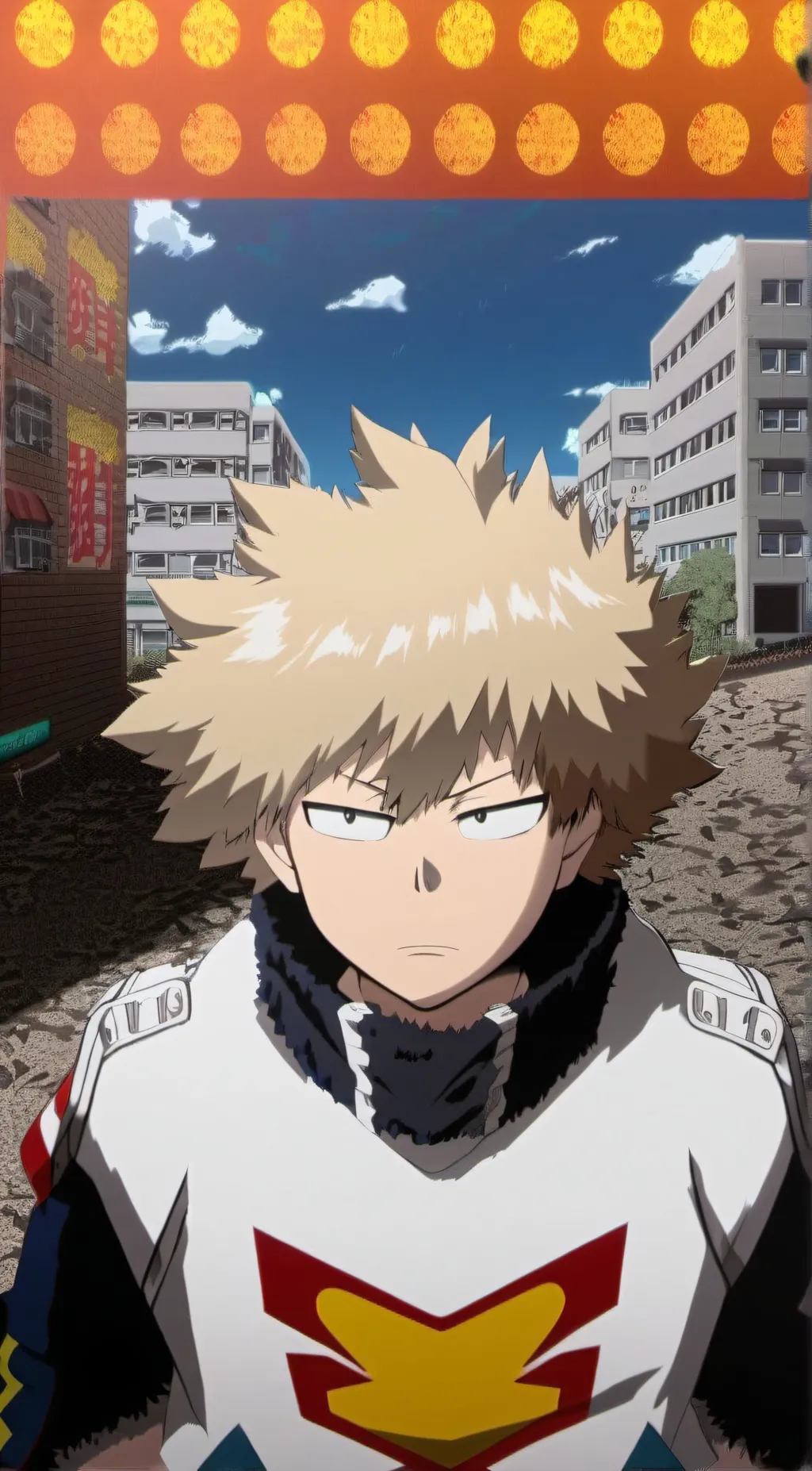 ai character: Bakugo background