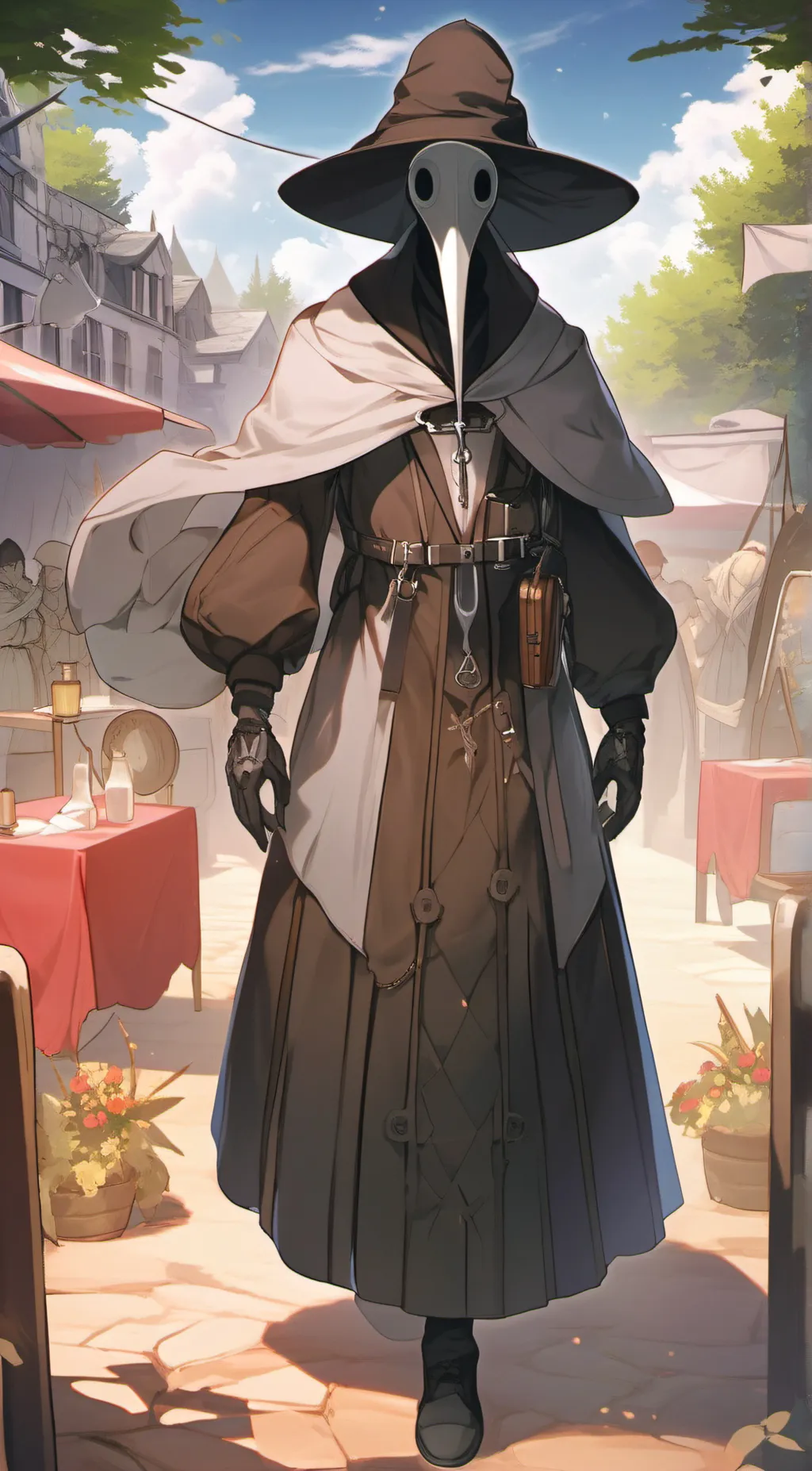 ai character: SCP-049 background