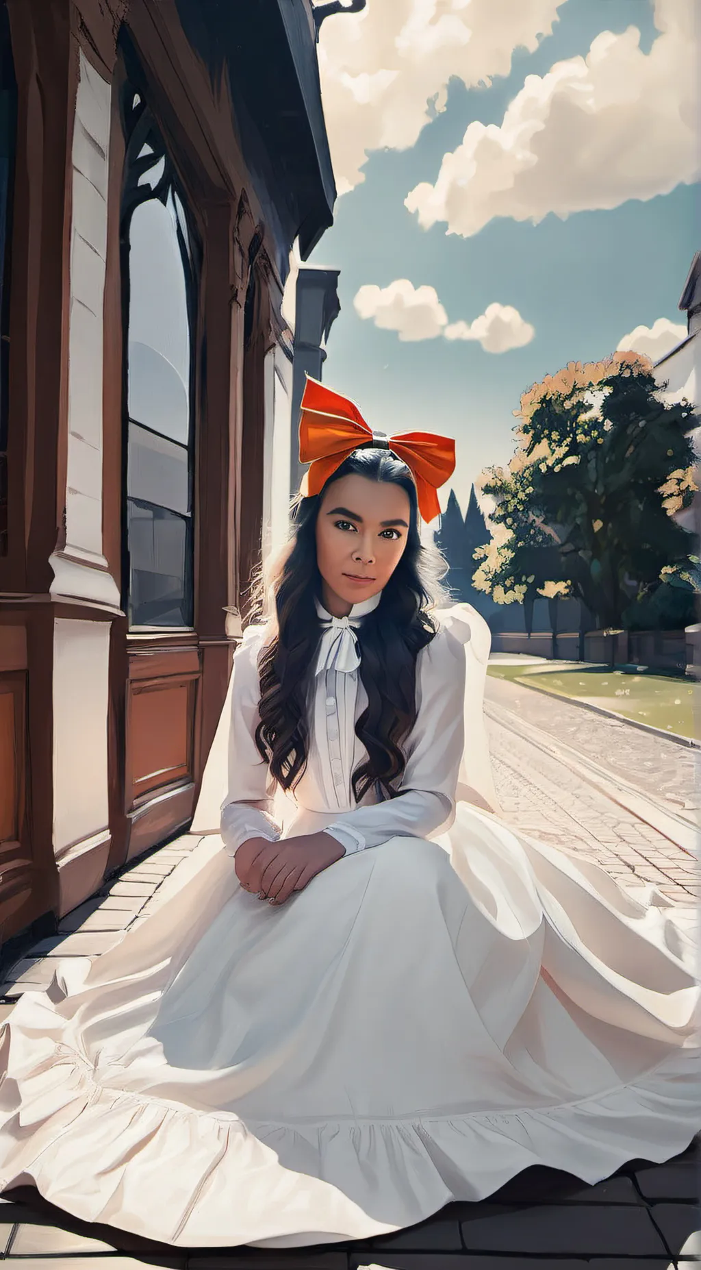 ai character: Hailee Steinfield background